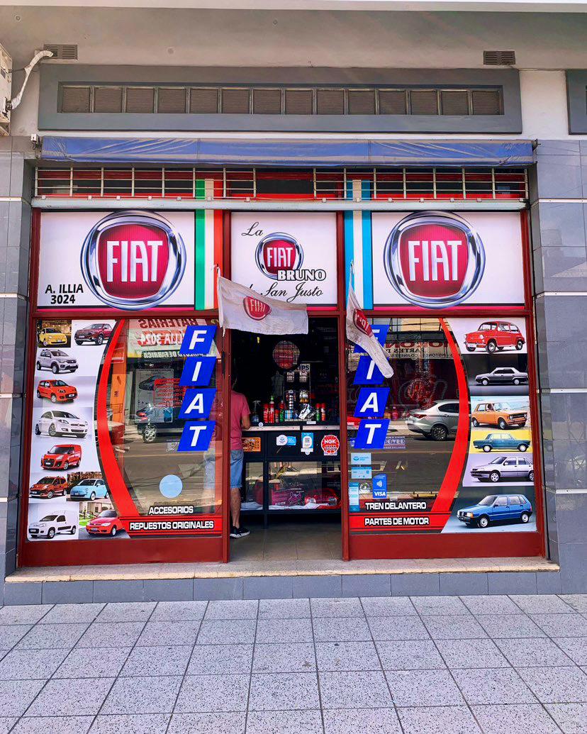 Mostrador de La Fiat de San Justo